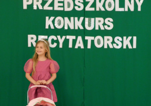 Laura Koperska I miejsce w grupie 5-6 latków.